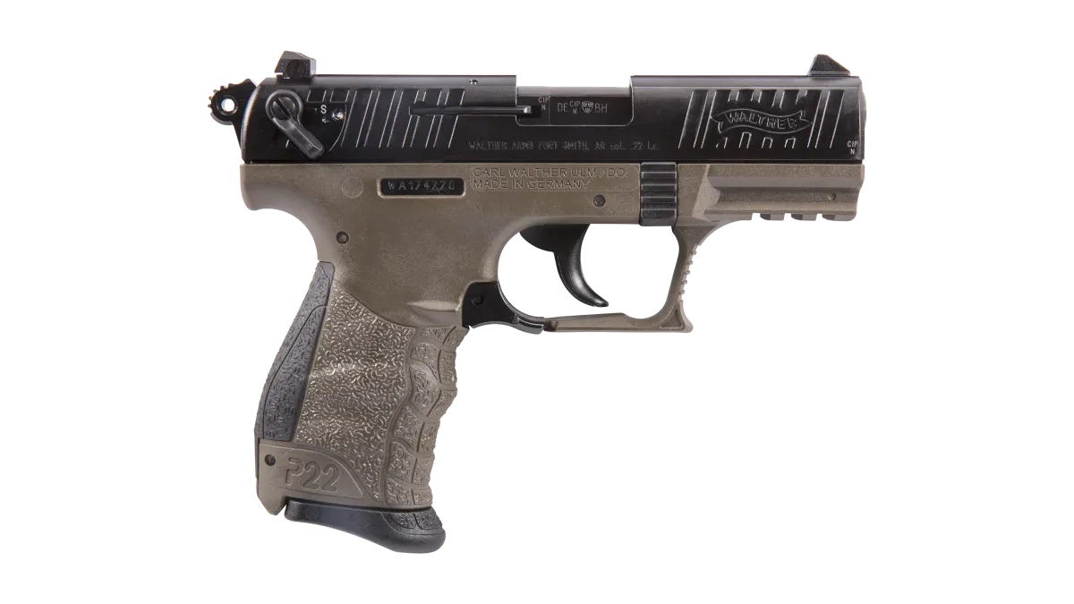 P22 3.42" FDE 10RD 22LR California
